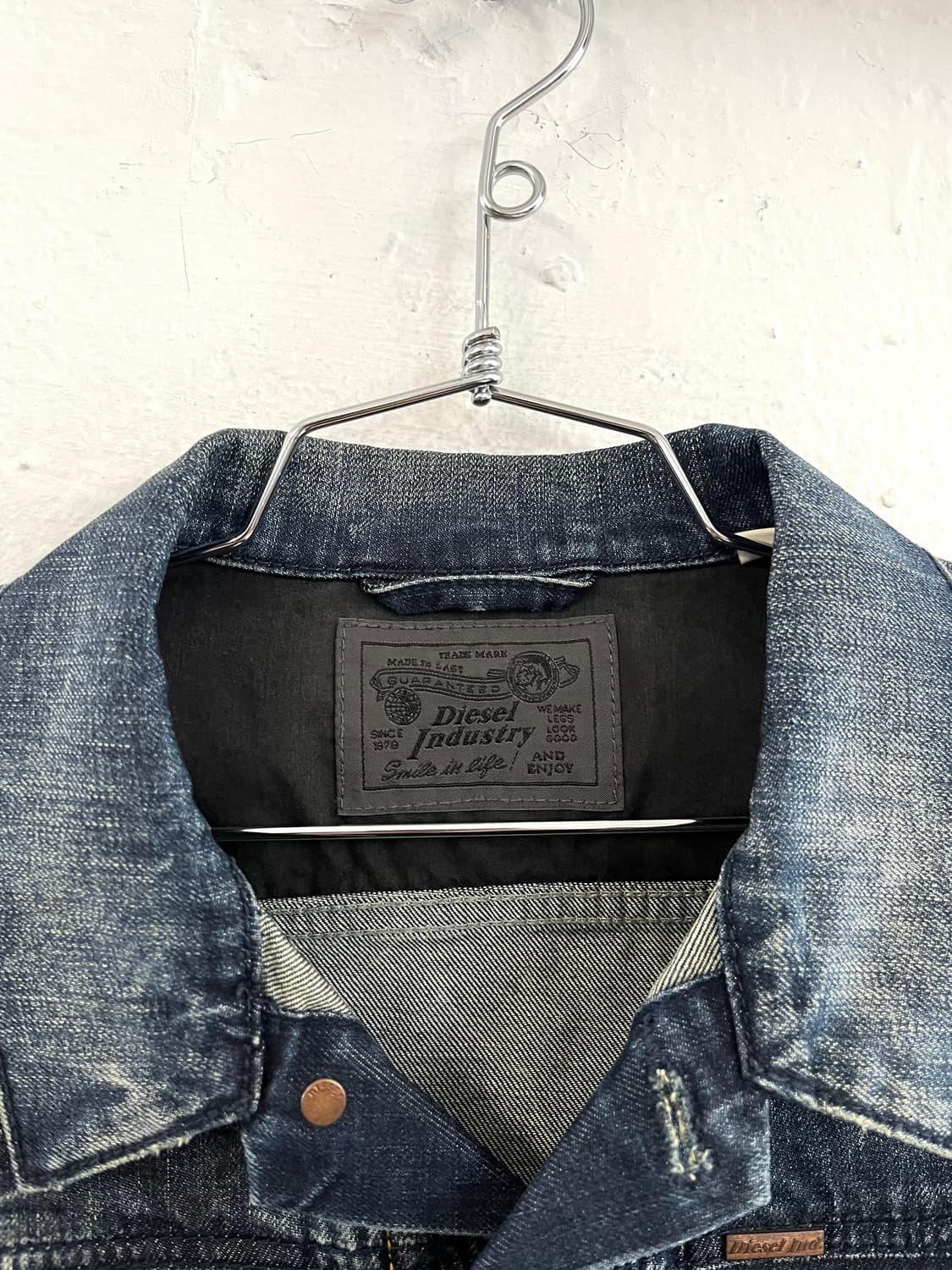 디젤 컬렉션 플레임 데님 자켓 상품이미지4