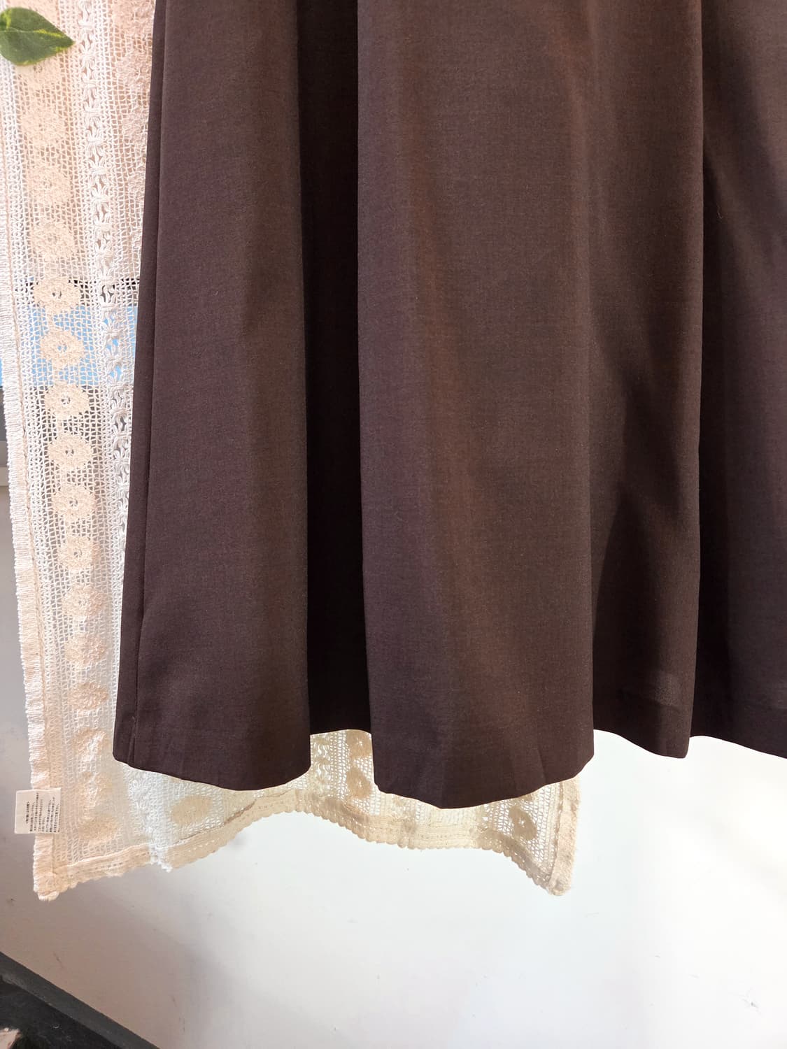 브라운 롱스커트 상품이미지3