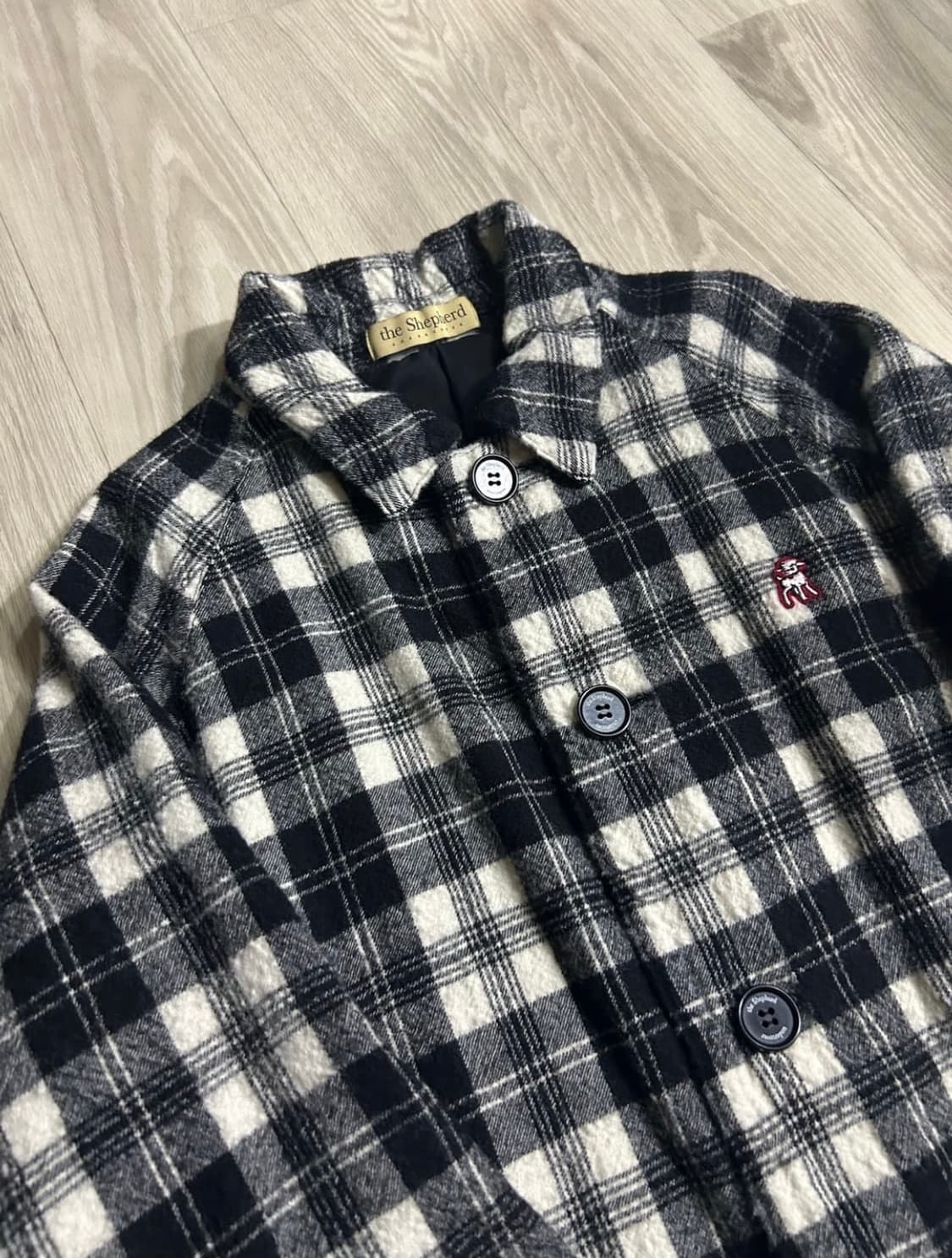 언더커버 더 쉐퍼드 축융 울 코트 2 상품이미지3