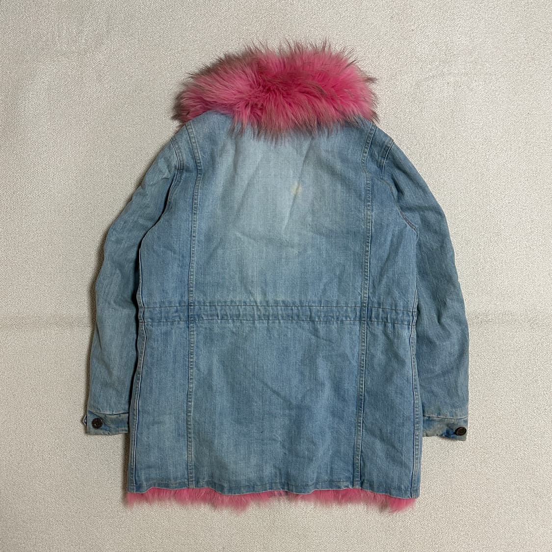 Furs66 퍼 데님 자켓 상품이미지3