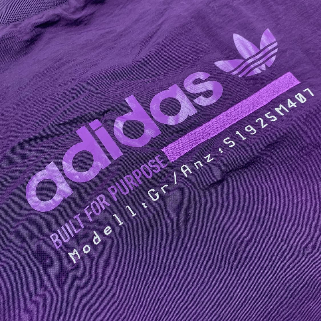 아디다스 오리지날스 나일론쉘 바시티 봄버 자켓 퍼플  상품이미지5