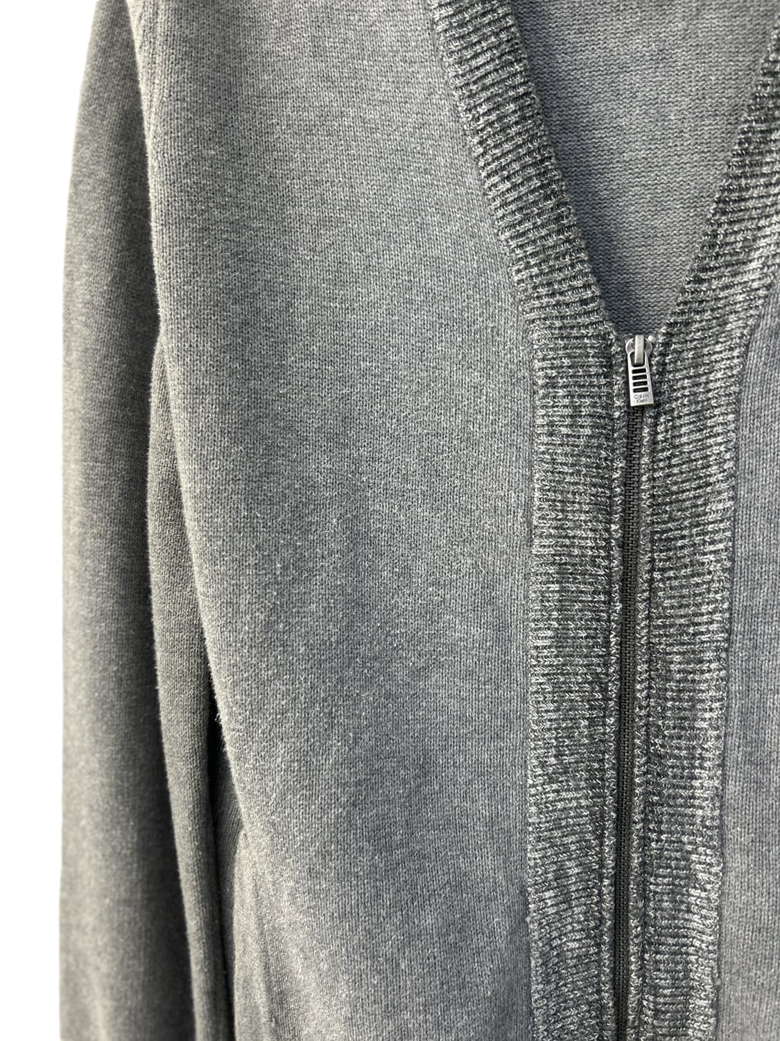 켈빈 클라인 그레이 집업 가디건 상품이미지3