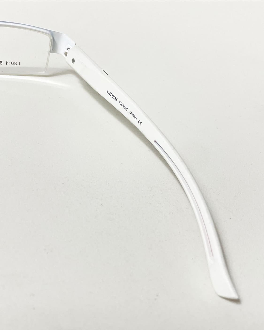 90s 일본제 Lees 반무테 빈티지 안경 상품이미지6