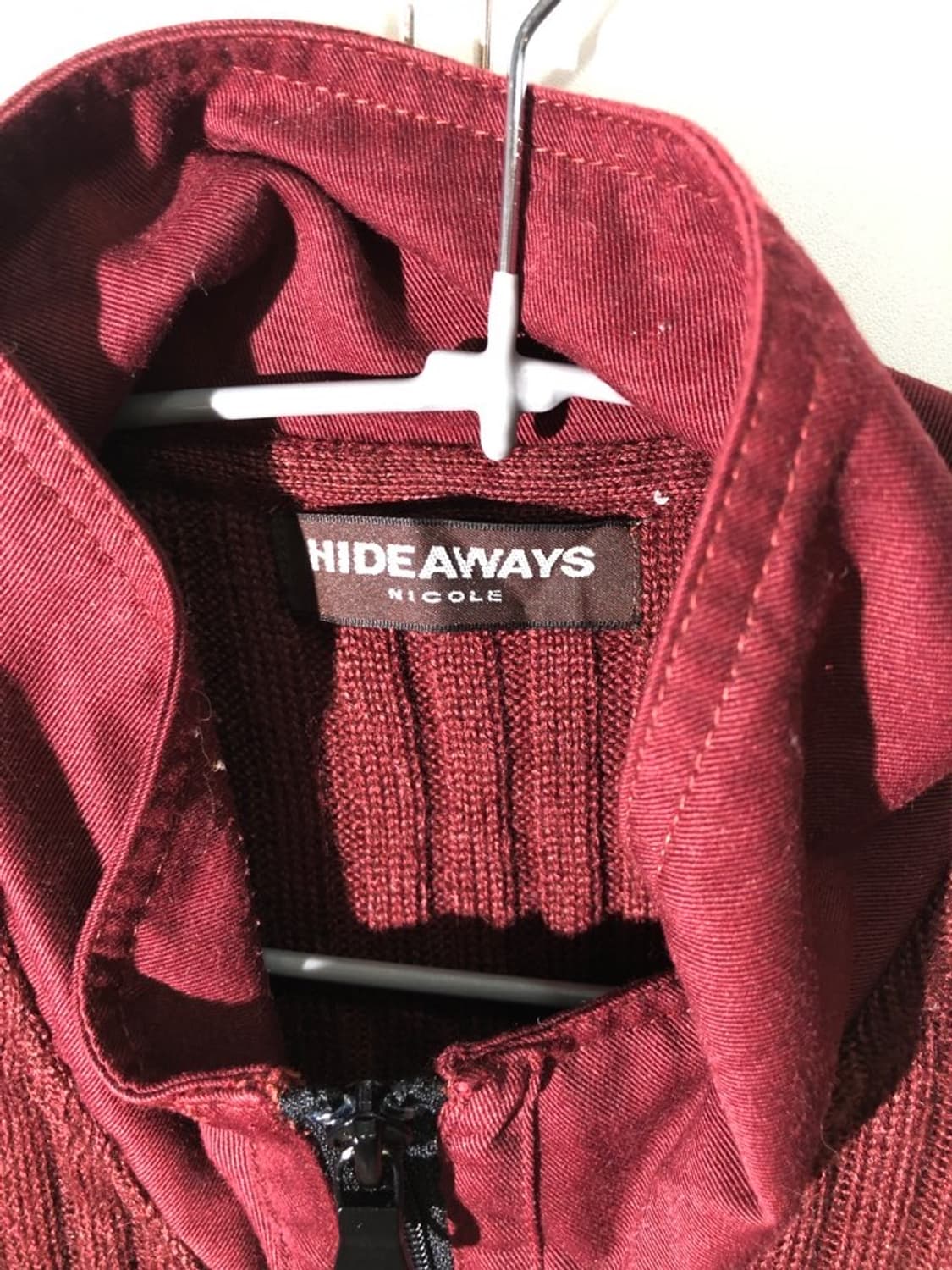 hide aways 니트 집업 상품이미지3