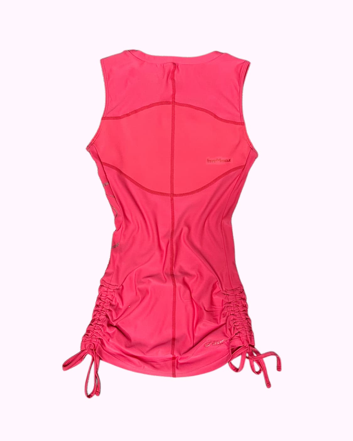 pink shirring sporty sleeveless 상품이미지4