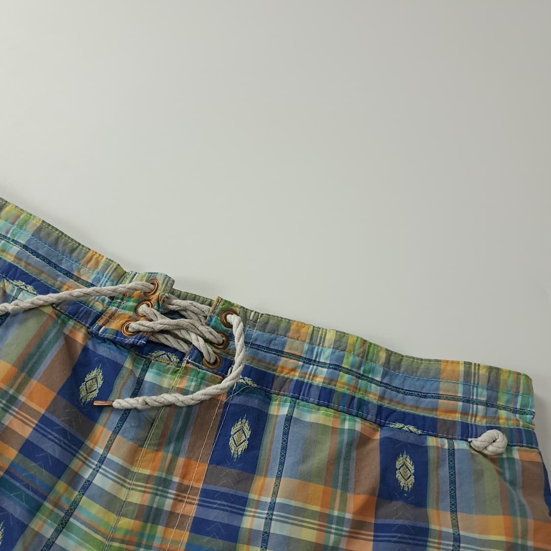 CJ555 XL 폴로 마드라스 멀티컬러 스윔팬츠 반바지 상품이미지2