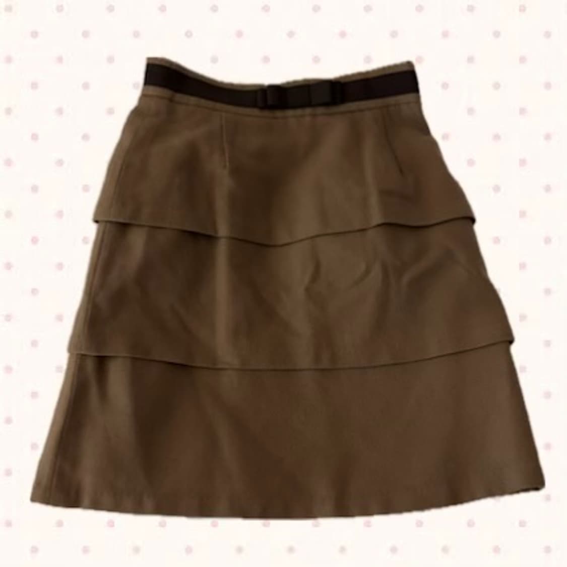 미소녀 브라운 스커트 상품이미지1