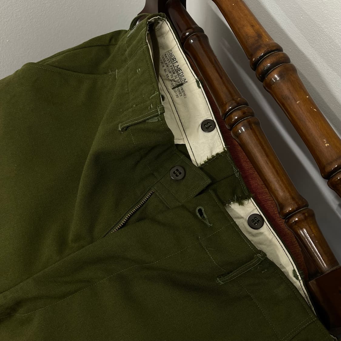 50s US Army M-1951 울 필드 트라우저 (~35) 상품이미지1