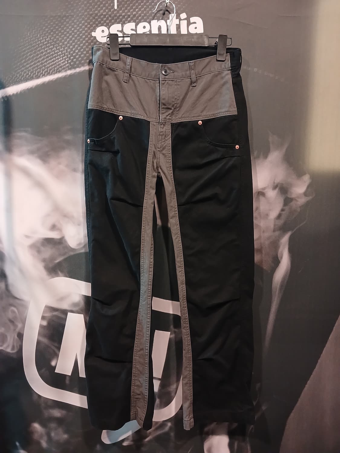 퍼티그팬츠 블랙 상품이미지1