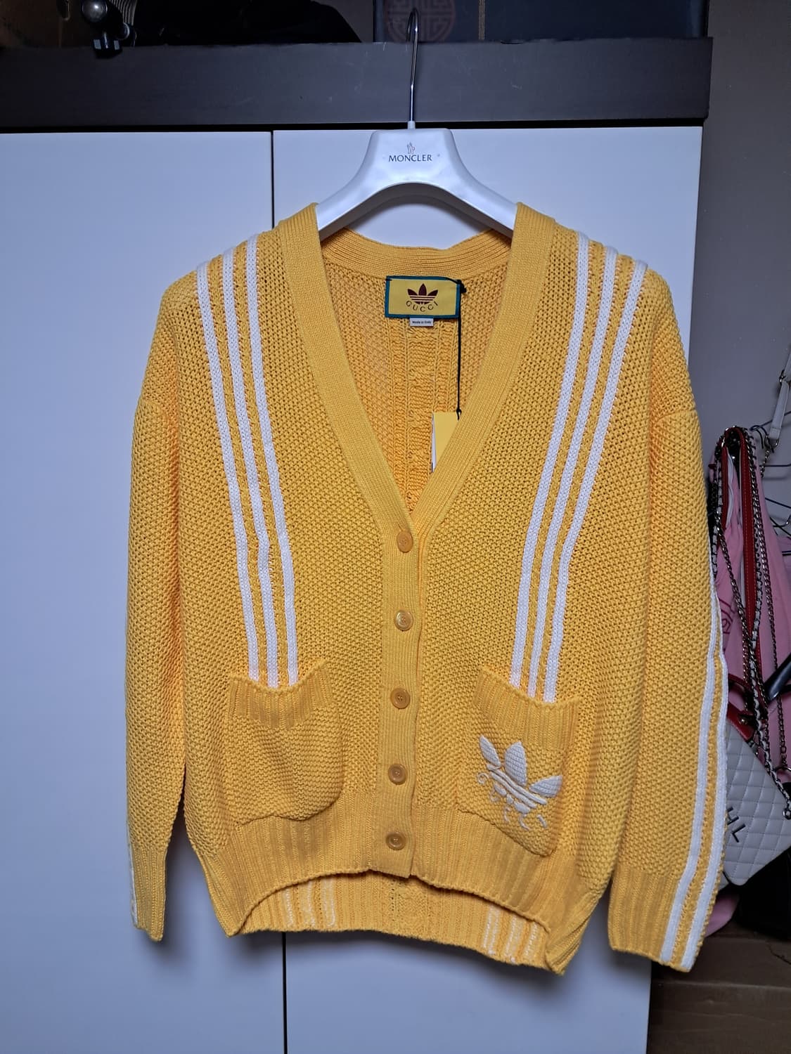 구찌 아디다스 콜라보 가디건 새제품 상품이미지1