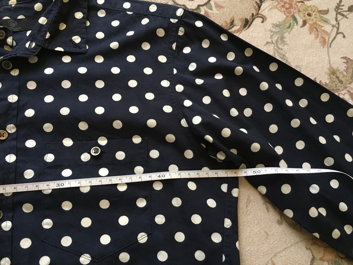 꼼데st 도트 셔츠 상품이미지5