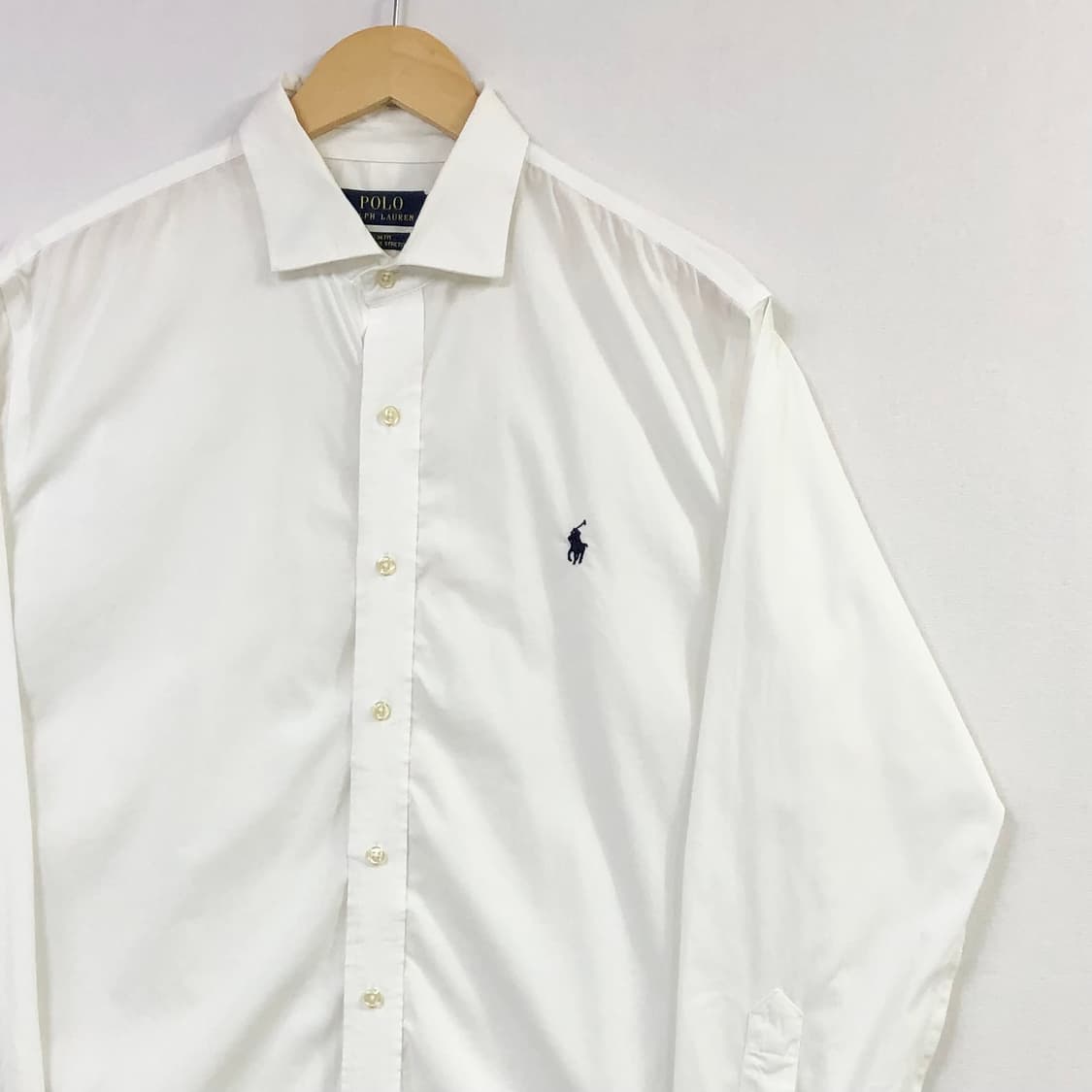 XL 폴로 화이트 셔츠 상품이미지1
