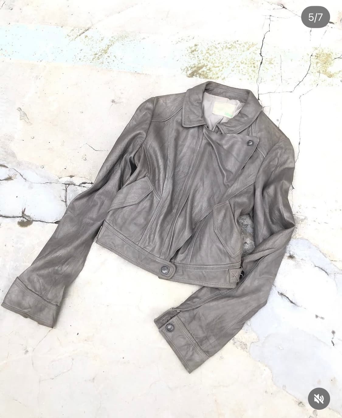 파우닝133 아카이브 레더 가죽자켓 상품이미지2