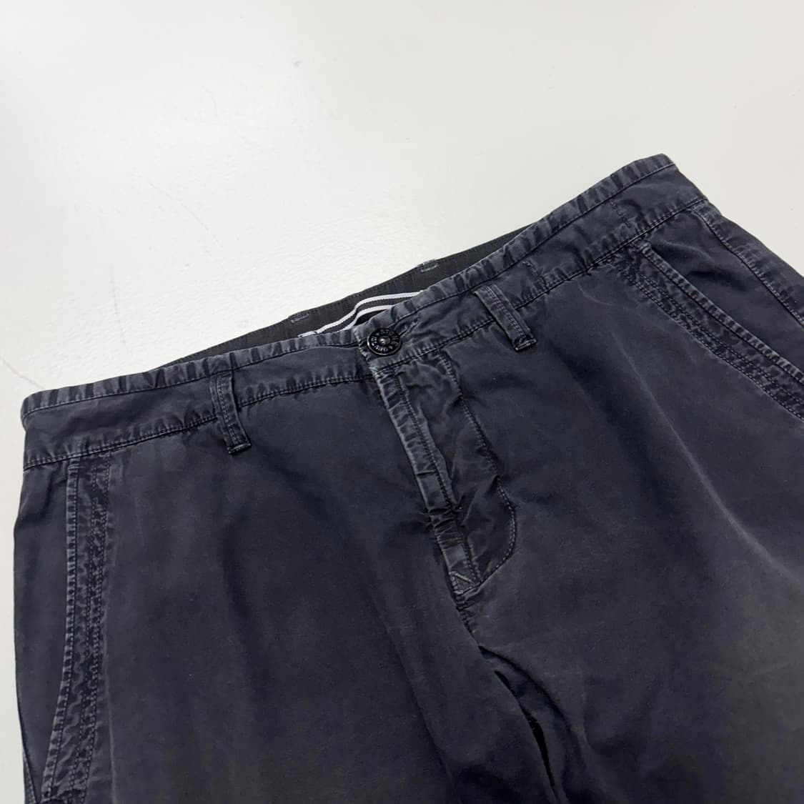 스톤아일랜드 스톤워싱 가먼트다잉 코튼 팬츠 상품이미지4
