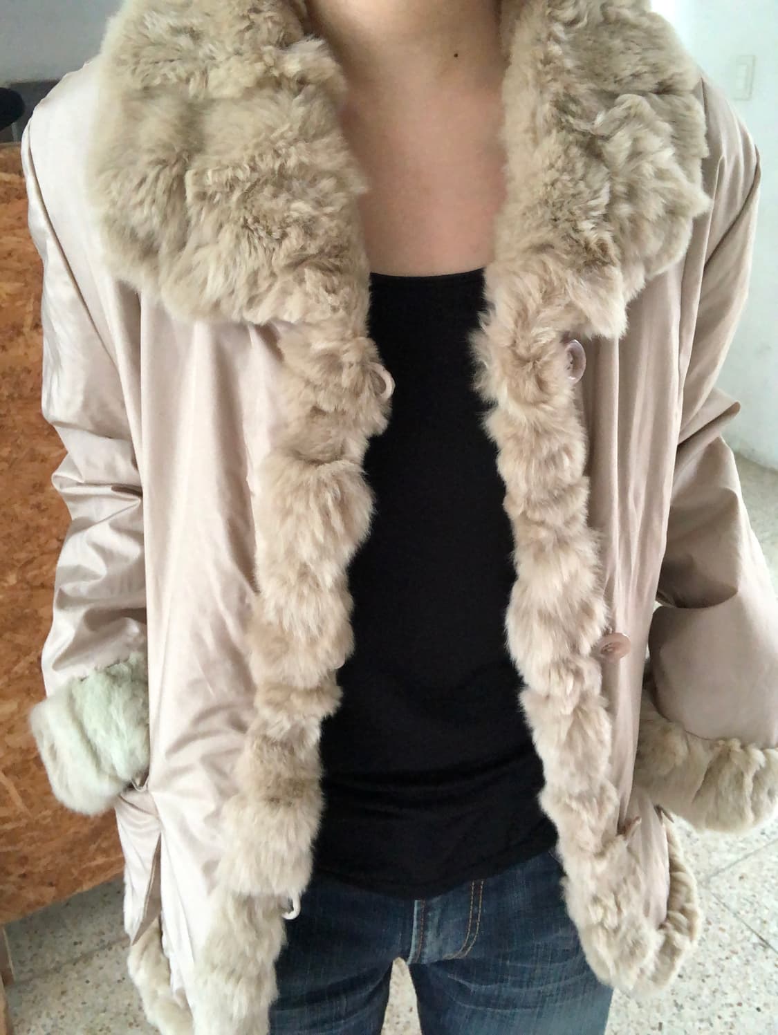 fur trimming jk 상품이미지1