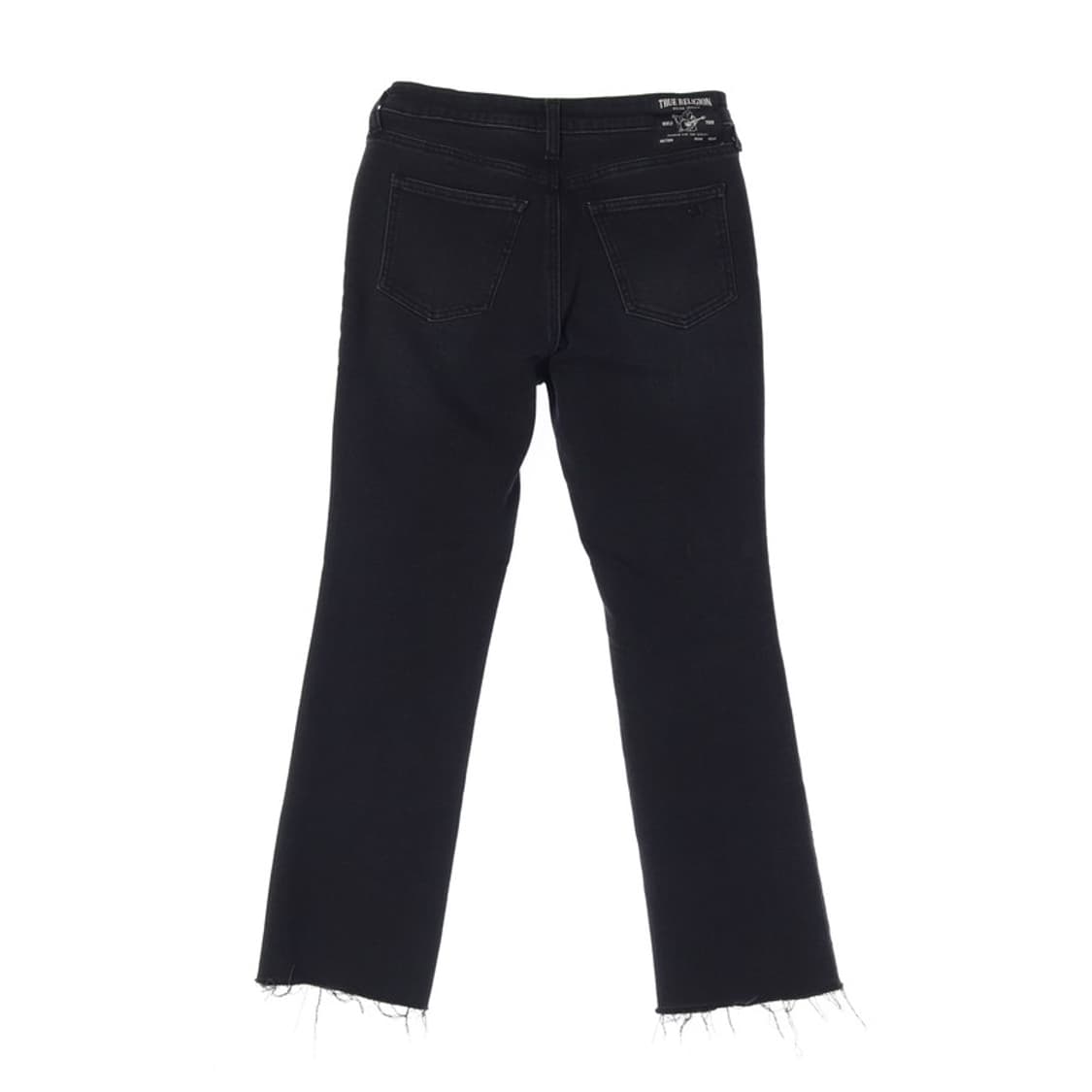 트루릴리젼 블랙 컷팅 데님 팬츠 27 상품이미지2