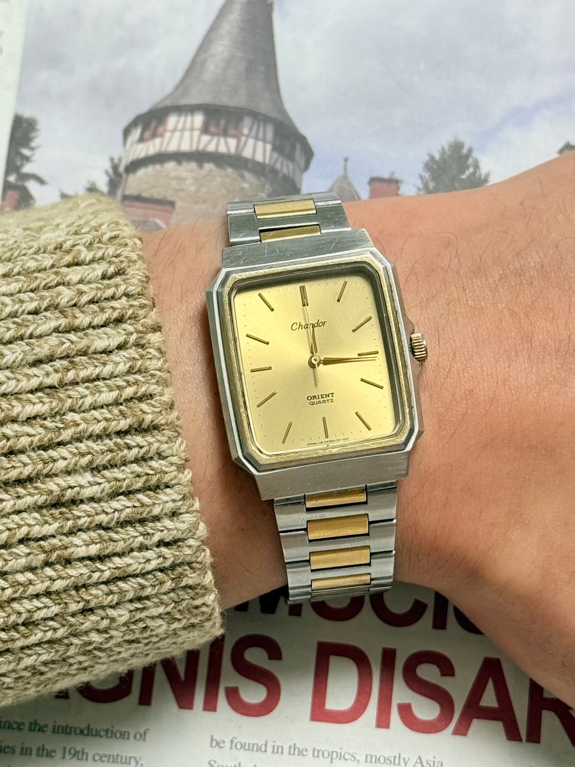 Orient 오리엔트 Chandor 샹도르 스퀘어 콤비 상품이미지7