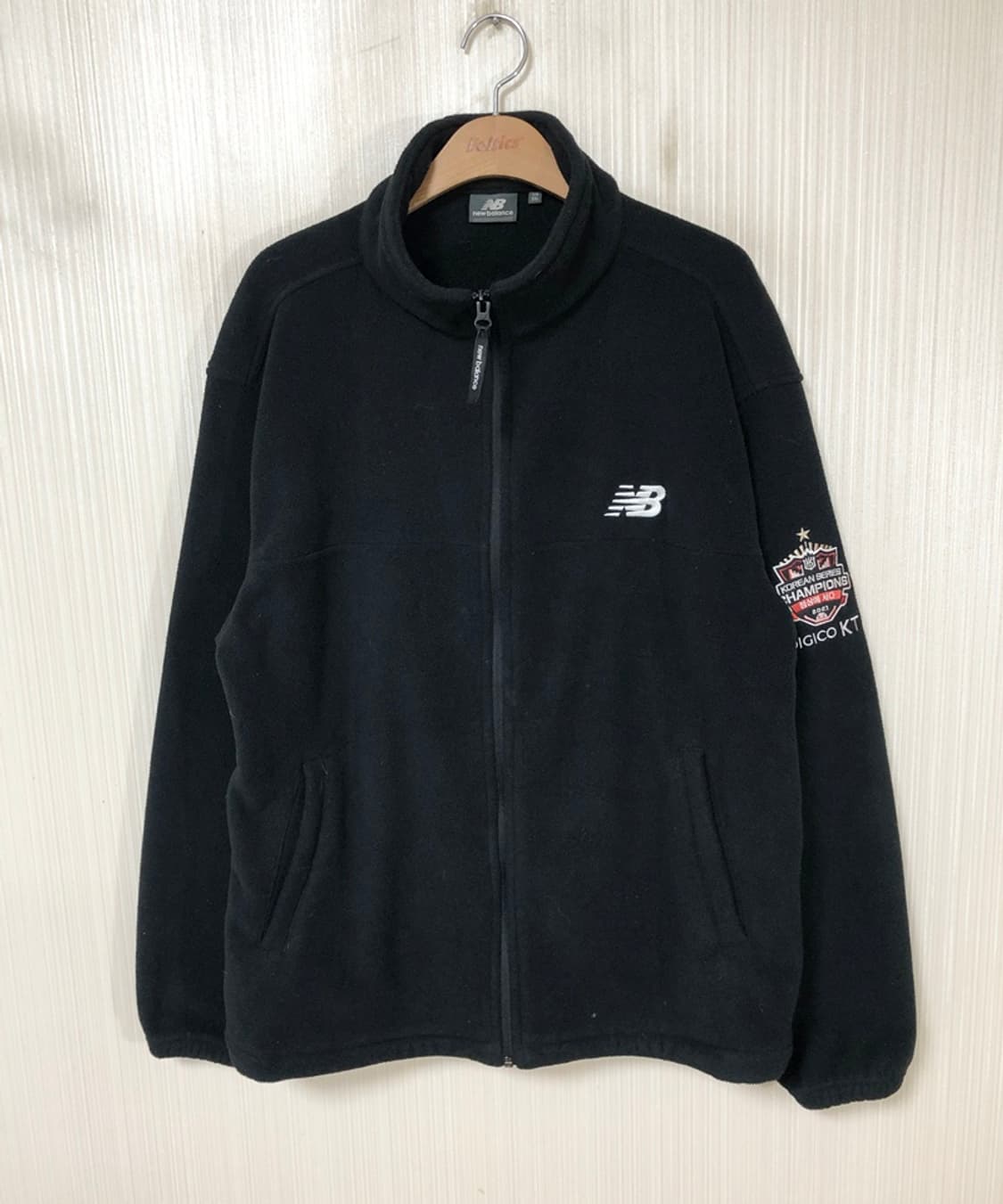KBO 뉴발란스 KT위즈 2021우승 플리스자켓 XXL(110) 상품이미지1