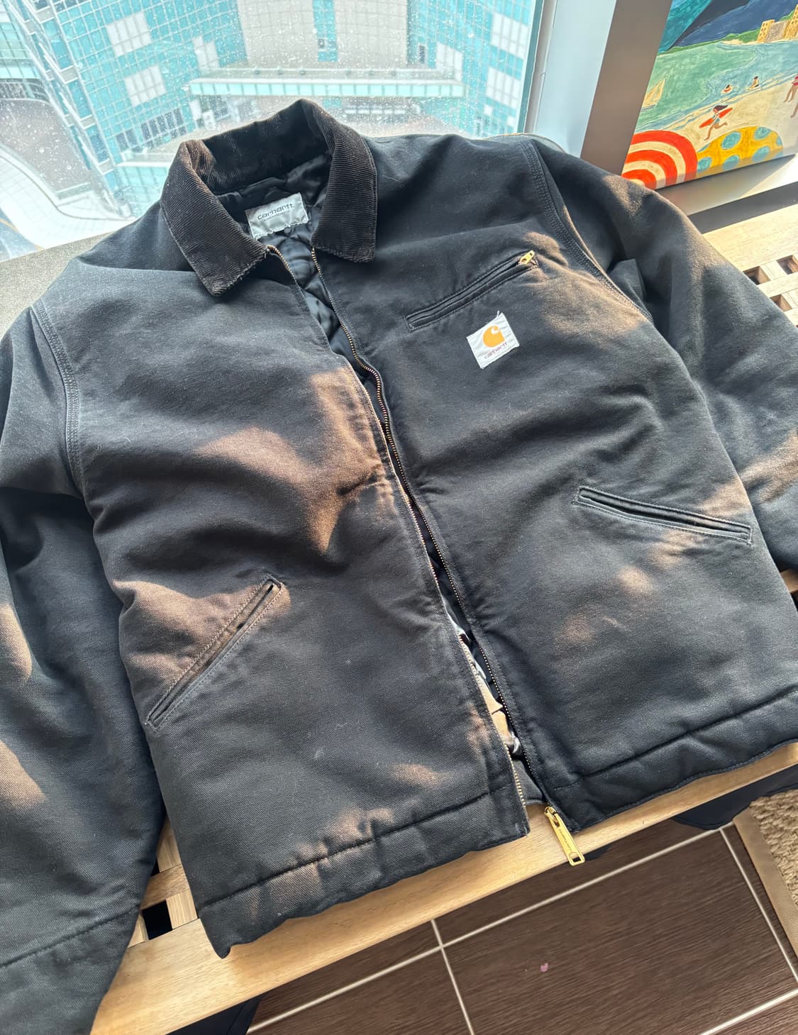 칼하트 wip op 디트로이트 자켓 m 상품이미지2