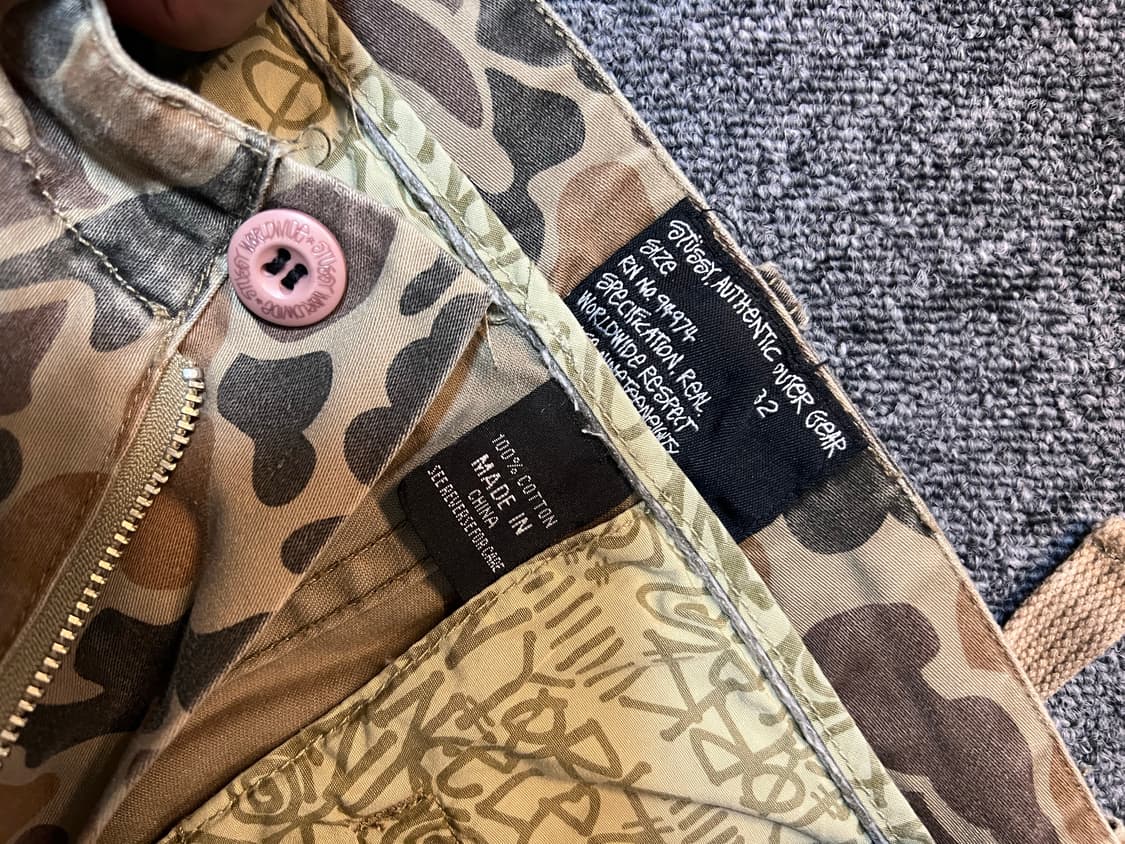 stussy camo pants  32 상품이미지4