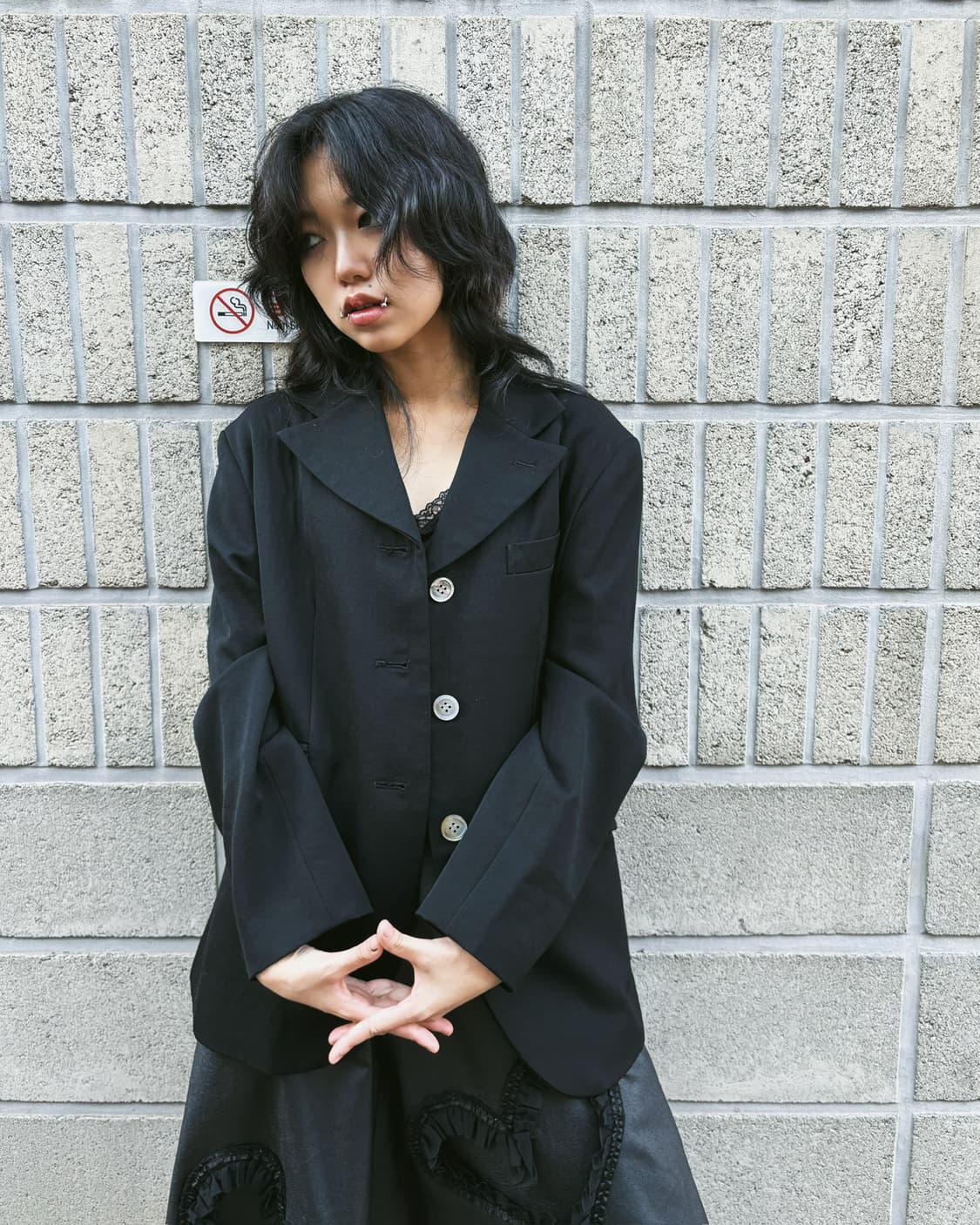 올드 히스테릭 글래머 볼드 라펠 블레이저 상품이미지1
