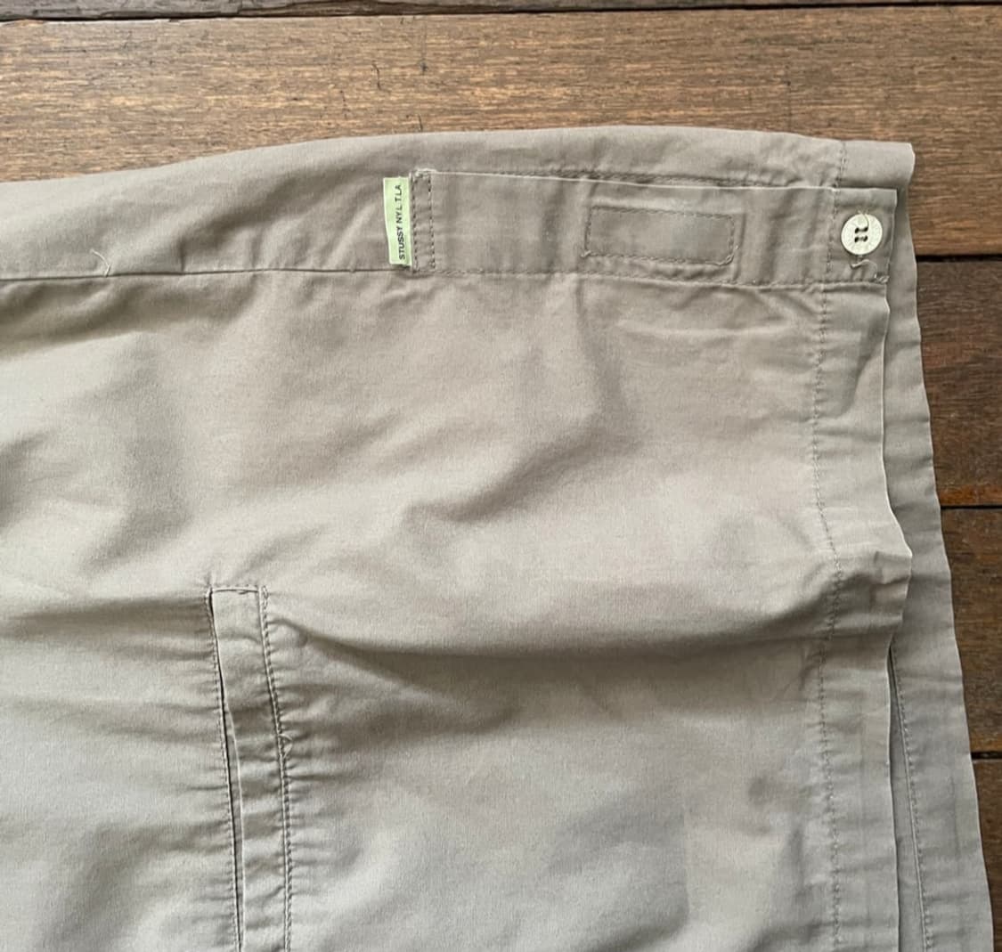 90s 올드스투시 반팔셔츠 L 상품이미지3