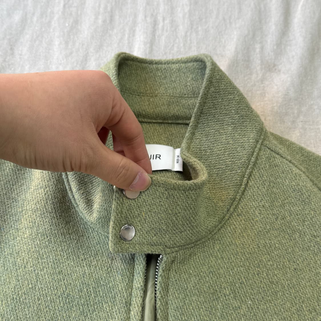 키뮤어 울 투웨이 헤링턴 자켓 M 상품이미지3