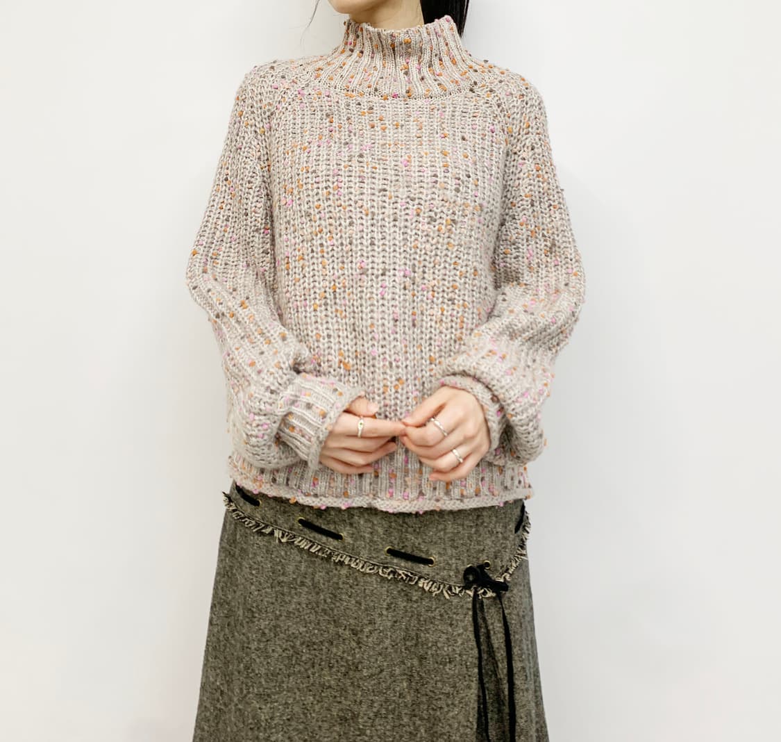 빔즈 하트 니트 상품이미지1