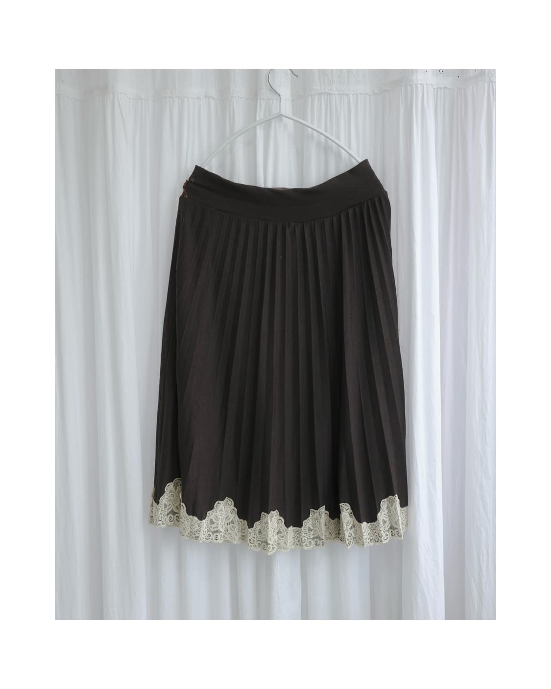 Clef de sol lace skirt 상품이미지2