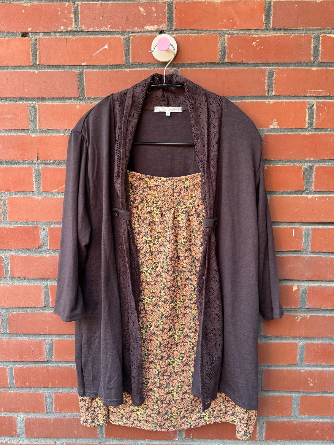 모리걸 레이스 트리밍 레이어드 탑 상품이미지1