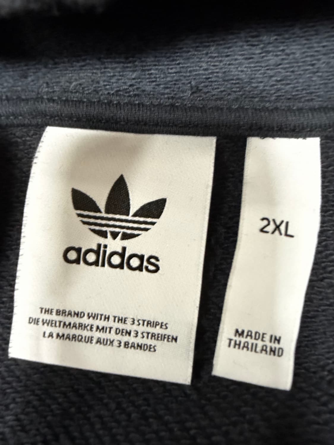 아디다스 블랙 후드집업 2xl 상품이미지3