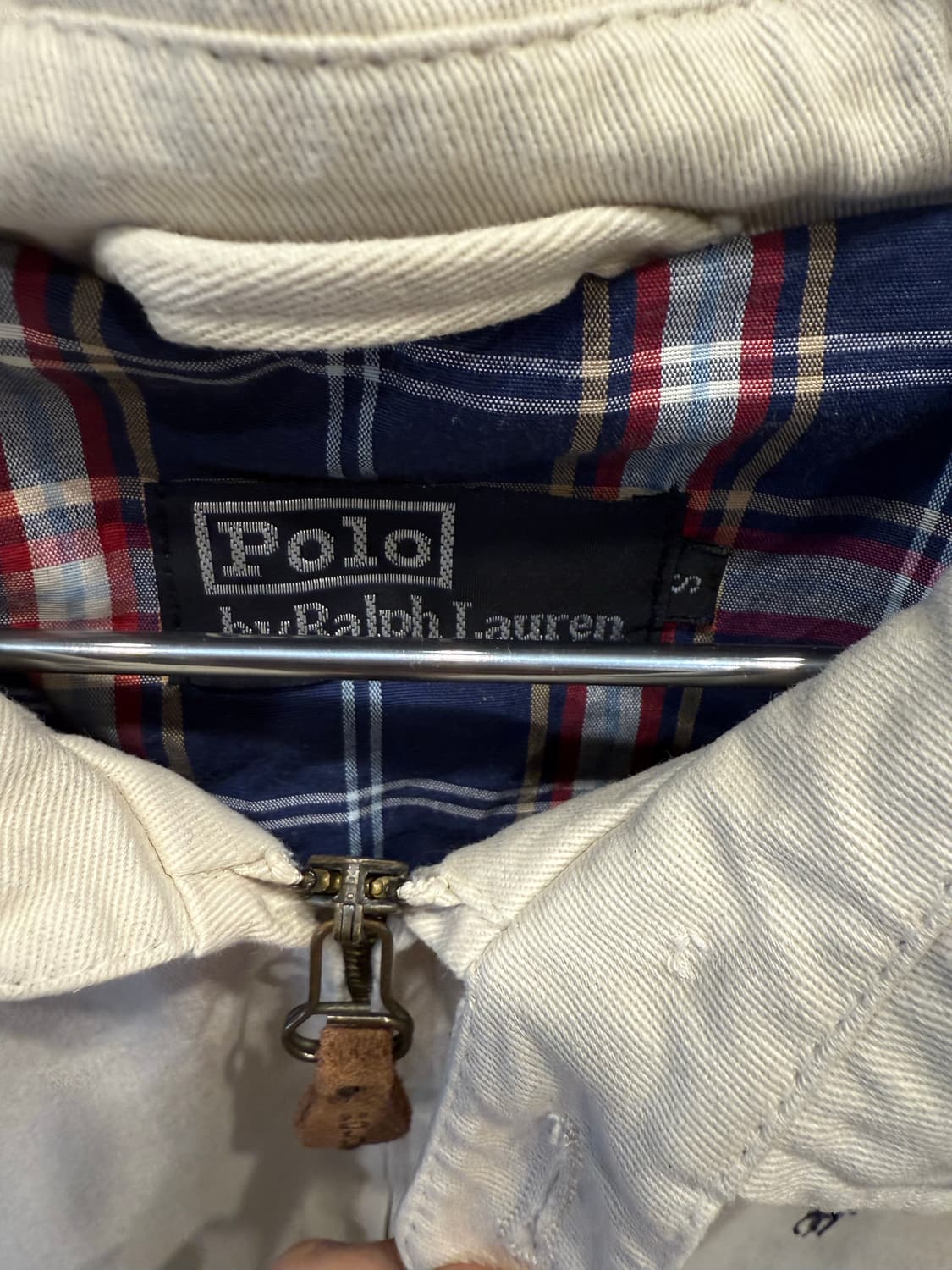 폴로 화이트 블루종 s 상품이미지2