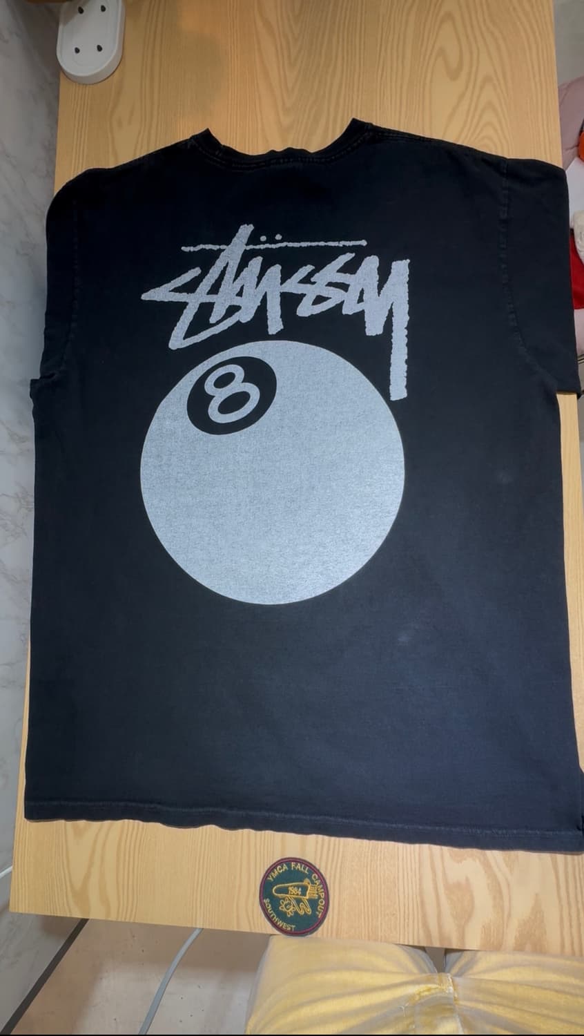 STUSSY 스투시 에잇볼 피그먼트 다이드 반팔 티셔츠 상품이미지8