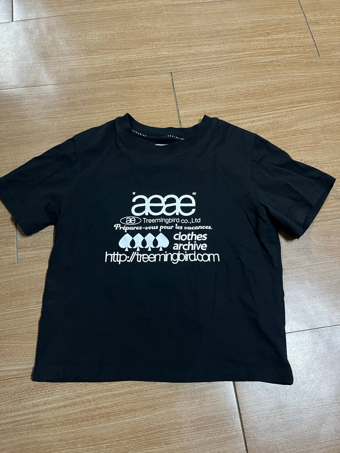 트리밍버드 X aeae 반팔 상품이미지1