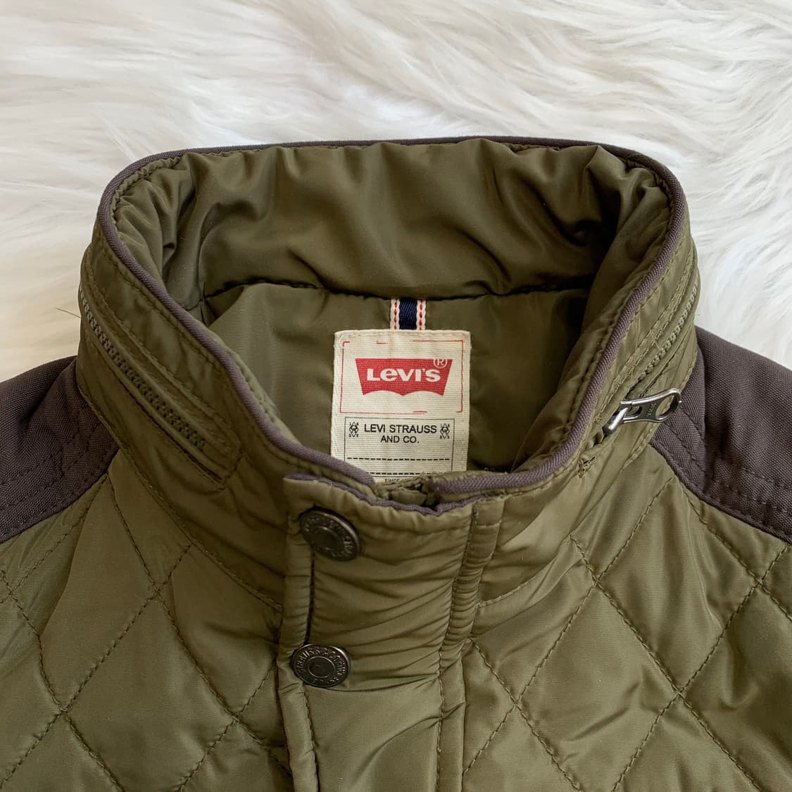 리바이스 Levi's 키즈 야상 퀼팅 패딩 점퍼 1682 상품이미지4