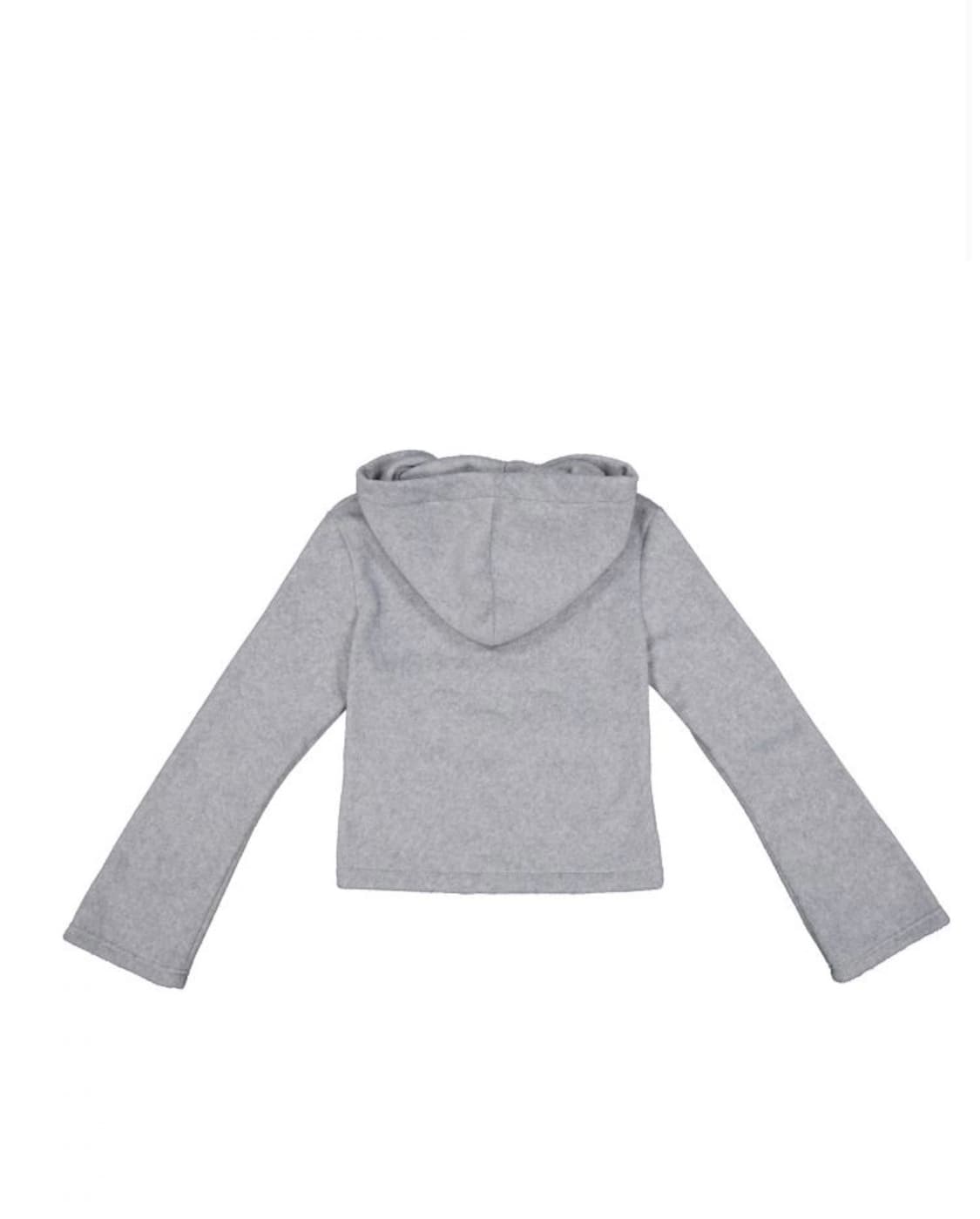 큘 포켓 플리스 후디 재킷 - 그레이 상품이미지3