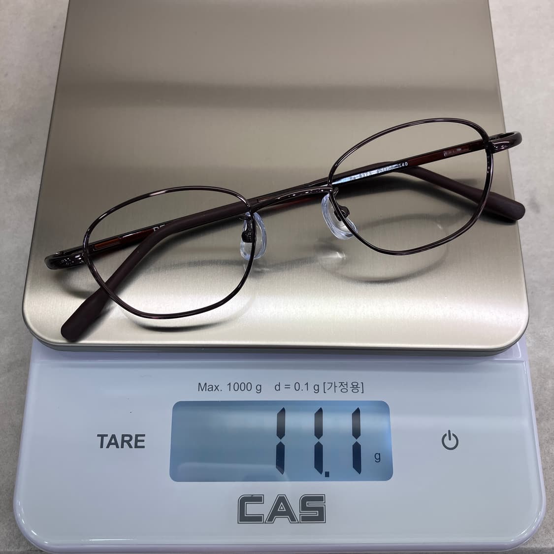 C61 RT 브론즈 어글리 라운드 메탈테 안경 상품이미지8