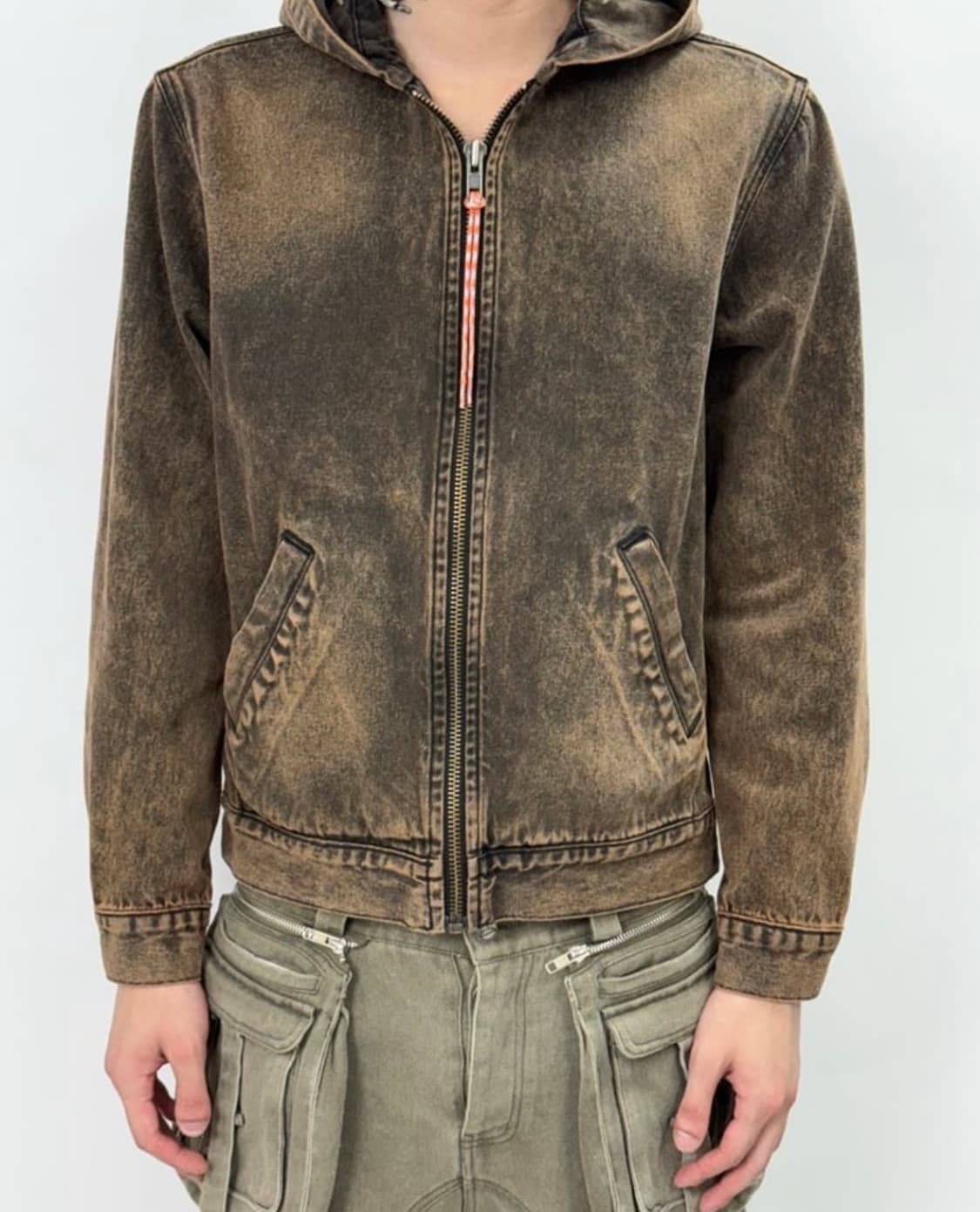 arise 후드 집업 상품이미지1