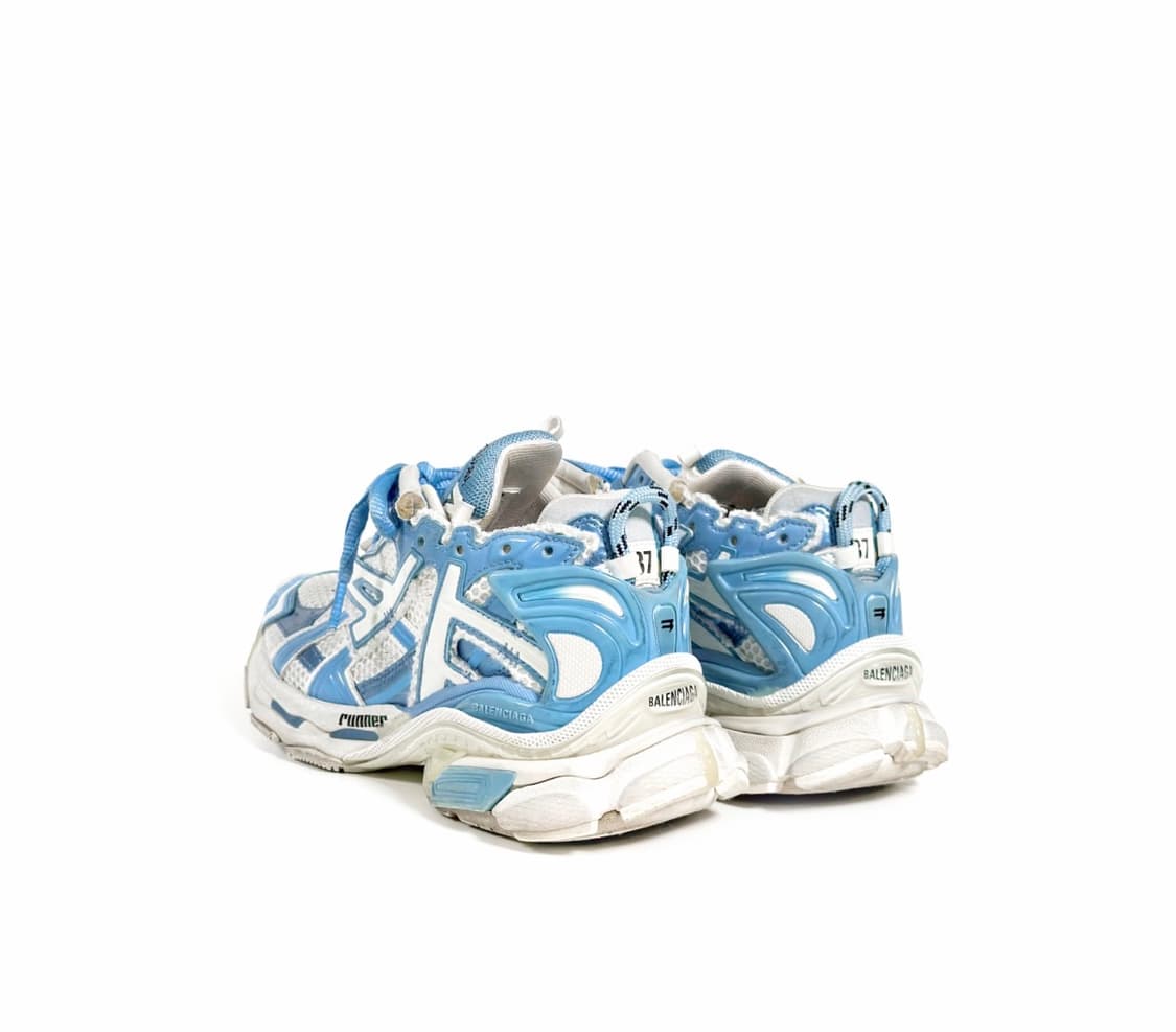[37] Balenciaga 발렌시아가 뉴러너 러너 스니커즈 라이트블루 상품이미지4