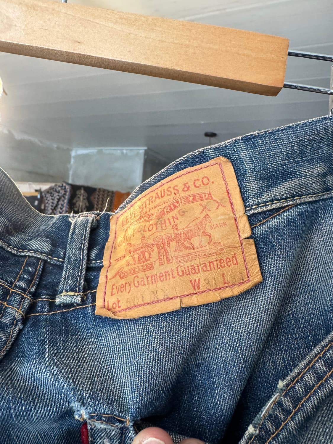 일본판 LVC 501xx 31x34 06s 상품이미지8