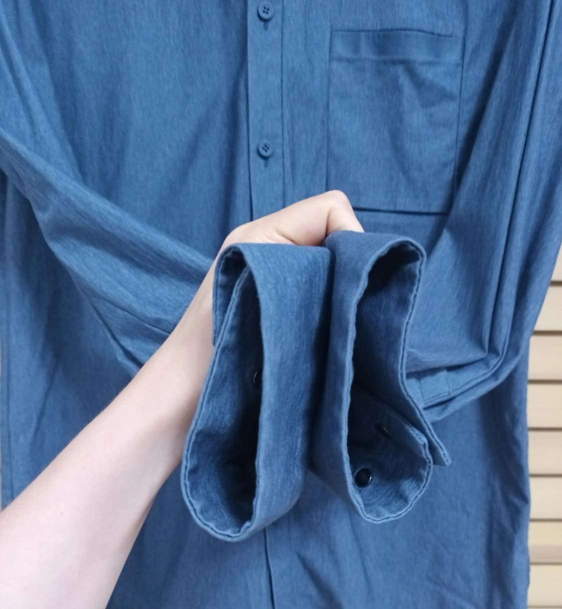 랑방스포츠 남성 데님스타일셔츠

 상품이미지4