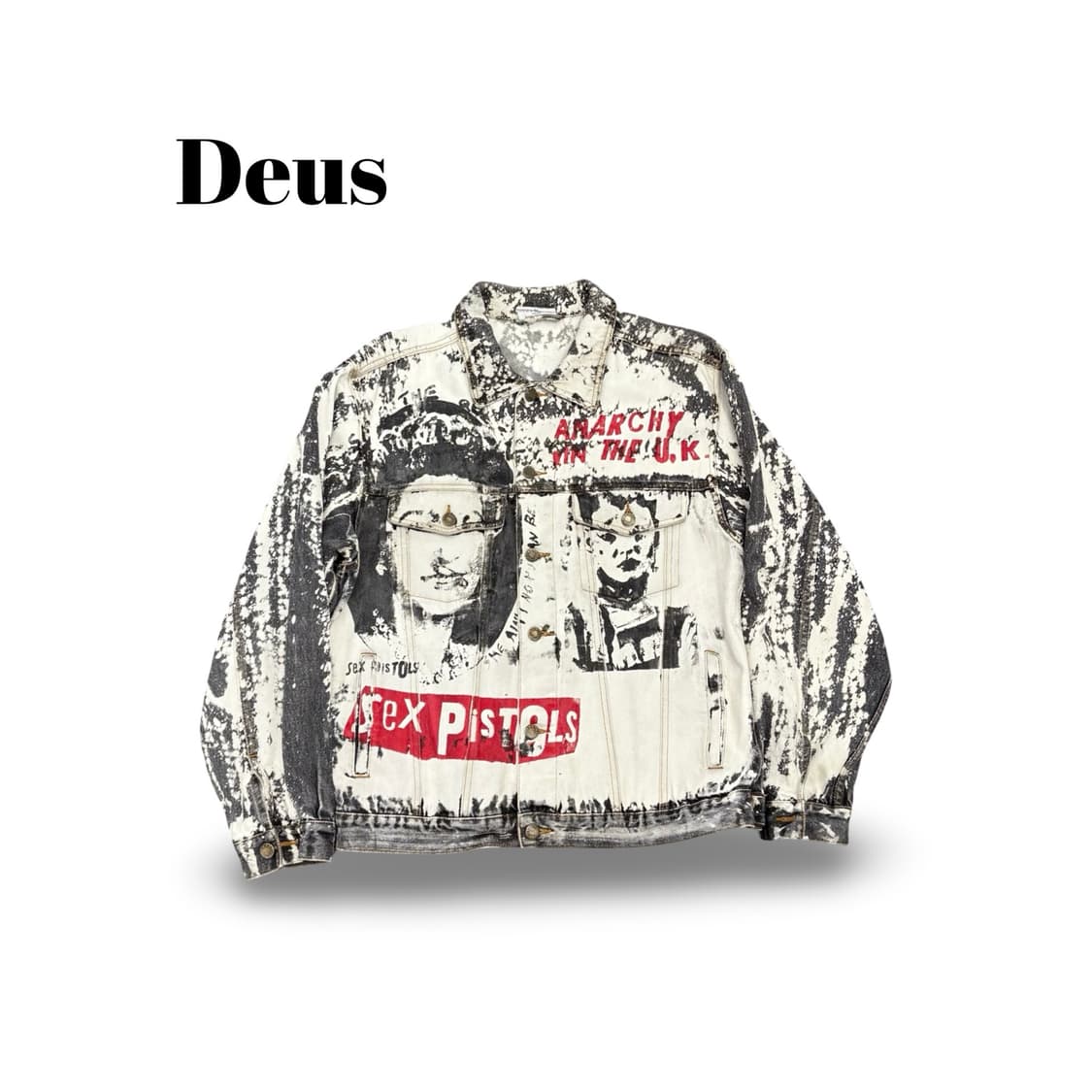(100)듀스섹스피스톨즈데님자켓 상품이미지1