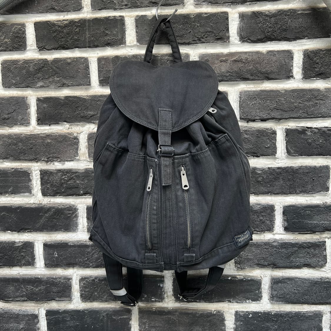 포터 헤링본 럭색 백팩 상품이미지1