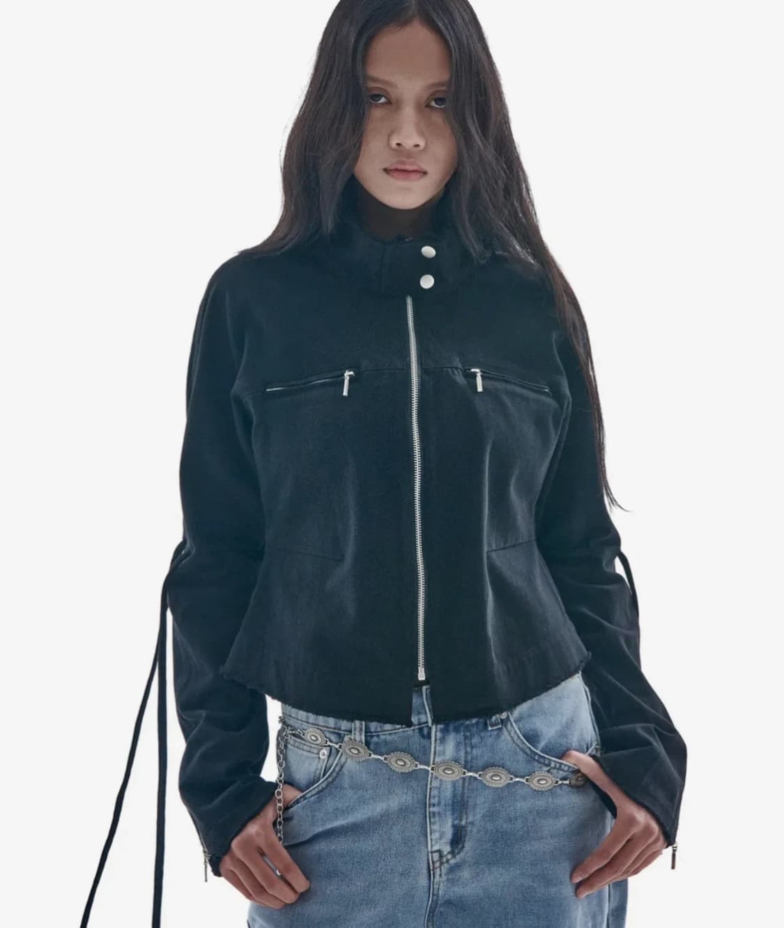 플레이스 스튜디오 블랙 자켓 상품이미지2