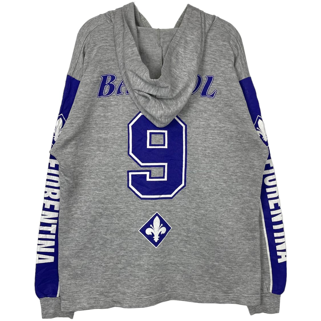 90s 피오렌티나 바티스투타 프린팅 후드 티셔츠 상품이미지8