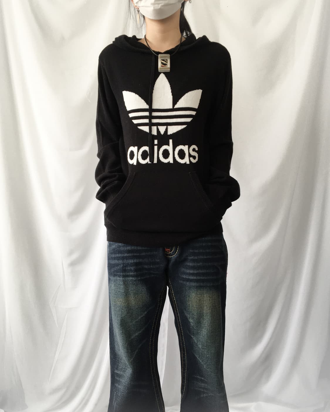 Adidas hood knit 상품이미지5