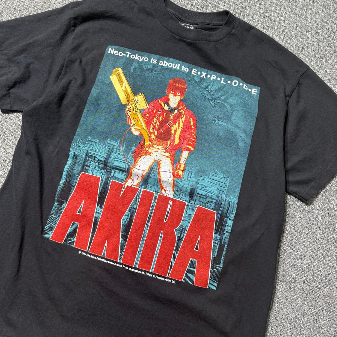 새상품) AKIRA 아키라 포스터 프린팅티셔츠 (L/XL)  상품이미지5