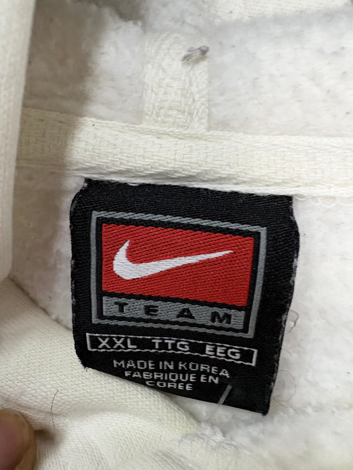 나이키 LA 레이커스 센터 스우시 화이트 후드티 A3662 상품이미지7