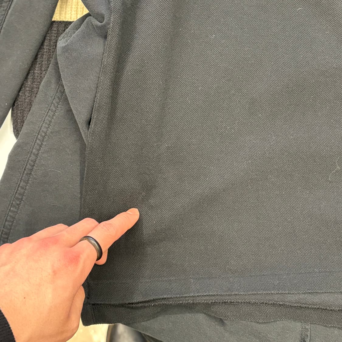 M 폴로랄프로렌 블랙 카라 반팔티 상품이미지6