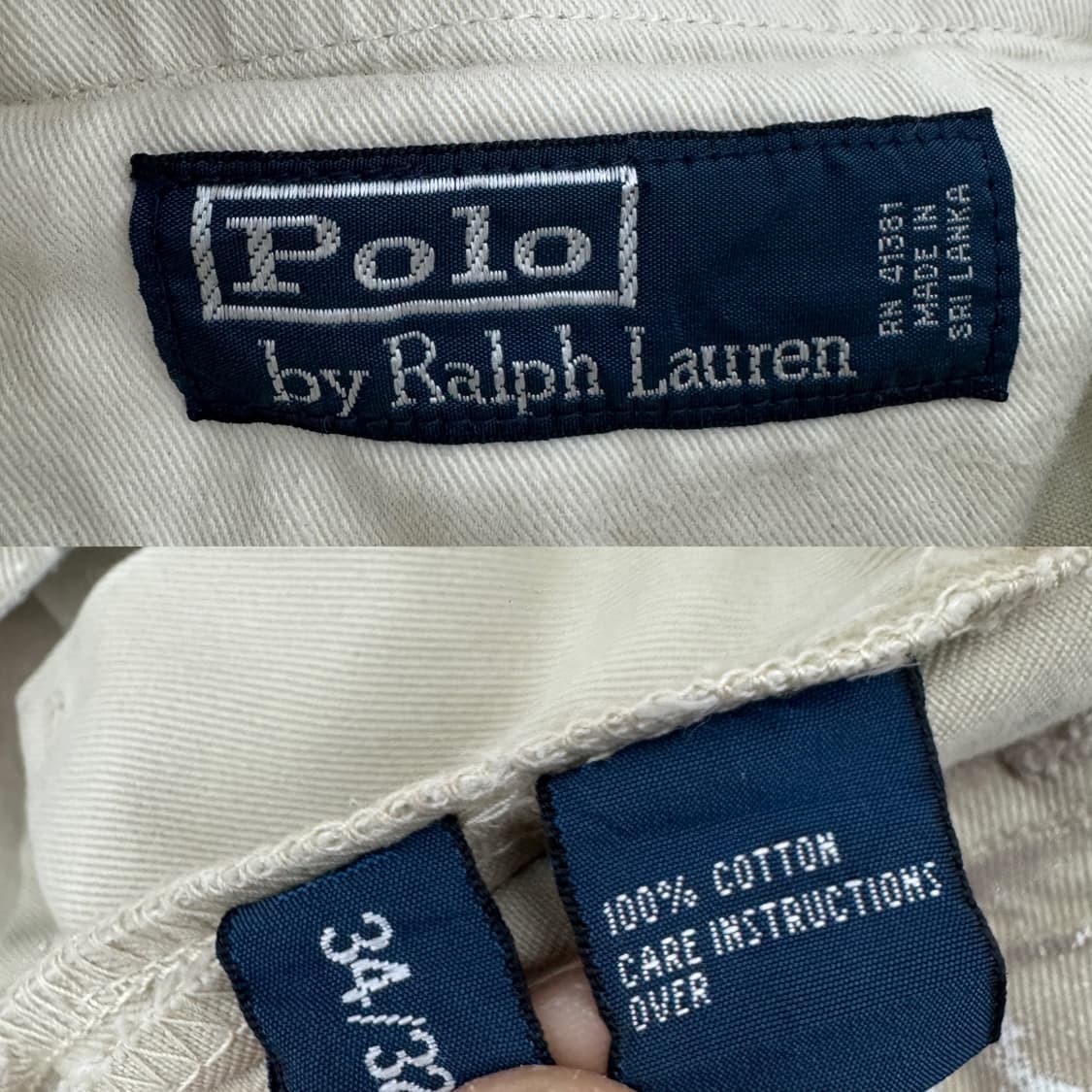 폴로 페인터 더티워싱 코튼 치노팬츠 상품이미지10